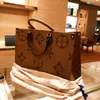 حقائب الكتف الفاخرة Onthego Medium Handbag أكياس كتف كبيرة للتسوق حقيبة يد M45321 Crossbody Bag Bag Fashion Rabag 10Aquality Dhgate أكياس Dhgate