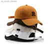 Stickerei Buchstabe R Baseballmütze Männer Frauen Frühling Sommer Snapback Baumwolle Sonnenhüte Lässige Hip Hop Sport Papa Trucker Caps Unisex L230523