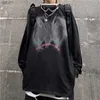Harajuku Oversize Men Long Sleeve T-Shirt Gothic Black Style Retro Ulzzang Cozy Casual Streetwear Baggy Loose Hip Hop BF Tops L230520