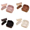 Cosmetic Bags 3pcs Makeup Bag For Women Travel Wash Storage Pouch Large Capacity Daily Use Brush Holder