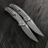 Green thorn Quantum folding knife TC4 titanium handle M390 blade camping fishing outdoor portable practical EDC tool