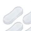 Toilet Seat Covers 4Pcs Universal Bathroom Hardware Clear Lid Bumpers Buffers SpacersBathroom Accessories Protection Pads