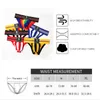 Underpants Men Thong Wholesale Fitness Sexy Panties Men's Rainbow Transparent Air Bag Men's Fashion Cotton Bikini Comfort Triangle