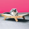 Meble dla kotów drewniane drewniane zadrapanie desek 3 na 1 podkładka pionowe zabawki dla zwierząt szlifowanie paznokci mata treningowa 230606