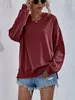 fleece hoodie dames casual losse blouse met capuchon effen sweatshirts 2023FW street hipster designer hoodies