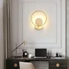 Wall Lamp Modern Led Bathroom Vanity Wireless Cute Antique Wooden Pulley