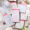 6packs/LOT When The Flowers Bloom Again Series Retro Paper Message Memo Pad