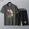 Le dernier d'entre nous T-shirt Shorts Ensembles de survêtement Jeu populaire Imprimé Ellie Graphics Tees Haute Qualité Coton Sportswear Outfits L230520