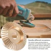 Slijpstenen Wood Carving Grinder Disc Set, Saw Wheel And Branch Attachment For Angle Grinder, Grinding Shaping Blade Disc