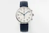 Oglądaj wielofunkcyjny zegarek dla mężczyzn Sapphire Glass Calfskin Watch Pasek głębokie wodoodporne funkcja