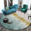 Carpet European Abstract Round Carpets for Living Room Decoration Carpet Checkroom Lounge Rug Computer Chair Rugs for Bedroom Decor Mat R230607