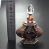 Fragrance 1PC 10ml Vintage Metal Perfume Bottle Retro Arab Style Essential Oil Bottle Antiqued Alloy Wedding Craft Gift L230523