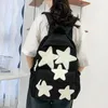 School Bags Women's Cute Backpack Y2K Breathable Large Capacity Travel Backbag Trend For Teenagers Girls Female