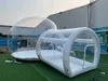 Palloncino commerciale Trasparente Gonfiabile Bubble House 10ft-3m Gonfiabile Bubble House con tenda Bubble Blower per Party Renta