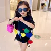 T-shirts Summer Girls T Shirt Baby Tee Kids Tops Children Streetwear Roupas Moda Coloridas Estampado Coração Algodão 4-13Y 230606