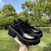 Women's Autumn Japanese Style Lolita Shoes Vintage Soft High Heel Platform Leather College Student Mary Jane Ladies White Black