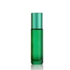 1/5/10PCS 10ml Portátil Vidro Grosso Frasco de Perfume Óleo Essencial Viagem Recarregável Fosco Colorido Roller Ball Garrafa G38B