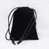 100 Uds. De bolsas de terciopelo con cordón de colores de 5x7cm, bolsas de embalaje para joyería, bolsas de regalo para fiesta de boda, bolsas para joyería