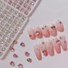 Nail Art Decoraties 6mm Hartvormige Puntige Bodem Flash Hoge Kwaliteit Kristal Steen 3D Vingernagel DIY Decoratie Accessoires 230606