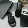 Дизайнер-дизайнерские сандалии кожаные платформы Slippers Women Ccity Slide Classic Flip-Flops Summer HDDFG