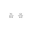 10 Style Designer Trefoil Butterfly Mother of Pearl Earrings mode bröllop smycken högkvalitativ icke-blekning