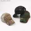 Camouflage Tactische Hoeden Schieten Leger Baseball Caps Outdoor Sport Militaire Zon Vader Hoed Eenvoud Camo Jacht Snapback Caps L230523