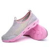 Chaussures de course basses respirantes femmes hommes noir vert gris foncé rose violet baskets sport baskets taille 36-45