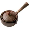 Teapot teepot met theware met houten handgreep SideHandle pot huishouden kung fu oolong filter thee maker creatief aardewerk teaware make thee