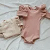 Rompertjes Baby Meisje Rompertjes Herfst Prinses geboren Baby Kleding Voor 0-2Y Meisjes Jongens Lange Mouw Jumpsuit Kids Baby Outfits Kleding 230606