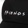 High Quality Men Women FRIENDS Dad Hat Baseball Cap cotton Style Unconstructed Fashion Unisex Dad cap hats Bone Garros L230523