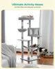 Cat Furniture Scratchers Tree Tower House Condo Perch Entertainment Scratching For Kitten Multilevel Large Cozy Protector 230606