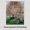 Camille Pissarro Canvas Art Wallnut e Apple Trees Handmade Impressionista Landscape Painting Home Decor Modern