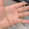 Chains 2023 Simple Fashion Necklace For Women Men Gold Color Round Ball Chain Beads Necklaces Choker Jewelry Wholesale