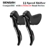 Bike Derailleurs SENSAH Road Bike Shifter 2x8 2X9 2X11 Speed Brake Lever for Ultglegra 105 Sora Claris 230606