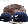 Ivan Antonov Cap Los Angeles La Snapback Hat Black Desert Flowers Hip Hop Caps Hip Hop Chapeaux de soleil ajusté Baseball CAP L230523