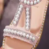 Zomer nieuw meisje Pearl sandalen open teen ademende schoenen met zachte zolen mode zoete prinses schoenen