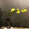 Dekorativa blommor Fake Artificial Flower Home Decoration Torkad växtkrysantemum Little Daisy Indoor Table Wall Balkong Möbler Multi