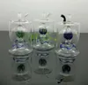 Smoking Pipes bongs Manufacture Hand-blown hookah Big Belly Colorful Ball Filter Glass Water Smoke Bottle