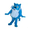 New Adult Totoro Blue Cat Mascot Costume Top Cartoon Anime theme character Carnival Unisex Adults Size Christmas Birthday Party Outdoor Outfit Suit
