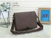 2023 Luxe Designer Messenger Bag Reverse Canvas Heren Crossbody TRIO 3 Stuk Sets Mode Man Schoudertassen tote Portemonnee portemonnee Clutch