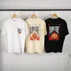 Men's T -skjortor Summer Rh Designers Mens Rhude T Shirts For Mens Tops Letter Polos Shirt Embroidery Womens Tshirts Clothing Short Sleeved Large Plus Size Tees