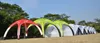 Tenda foranea per fiera commerciale con gazebo gonfiabile per tenda a cupola gonfiabile per tettoia pubblicitaria promozionale popolare 4X4M per eventi