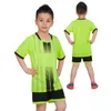 Jerseys Kids Football Jersey Tracksuit Child Soccer Sports Uniforms Girls Play Ball Sportswear Kits Vest Children's Football Suit 230606