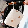 Diaper Bags Bear Embroidery Baby Nappy Bag Stroller Diaper Caddies Bags Portable Nappies Storage Toiletry Organizer Mommy Bag for Mom 230606