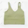 Lulus Women Sports Bra seksowna top z czołgiem ciasna kamizelka jogi z klatką piersiową bez maślanego miękka atletyczna fitness odziar