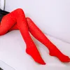 Femmes Chaussettes Élégant Blingbling Strass Legging Collants Haute Stretch Maigre Sexy Collants Quotidien Fête Dames Solide Paillettes Bas