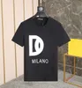 DSQ Phantom Turtle Mens 디자이너 티셔츠 이탈리아 밀라노 패션 로고 프린트 티셔츠 여름 흑백 티셔츠 힙합 스트리트웨어 100%면 상단 플러스 크기 12567