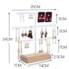 Sieradendozen Mode 52 Haak Oorbel Sieraden Organizer Oorbel Organizer Opknoping Houder Ketting Display Stand Box Houder Rack Sieraden Hanger 230606