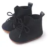 Frühling Herbst Baby First Walkers Neugeborene Atmungsaktivität Schuhe Jungen Mädchen Vorkern weiche Einzelschuhe High Top Kleinkinder Kinder Sneaker