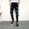 Pants Korean Summer Hip Hop Harem Pants Men mode 2022 Nya alla matcher joggar män smala fit streetwear casual byxor män svart 3428